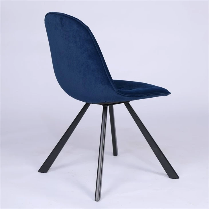 Blue Wood Dining Chairs